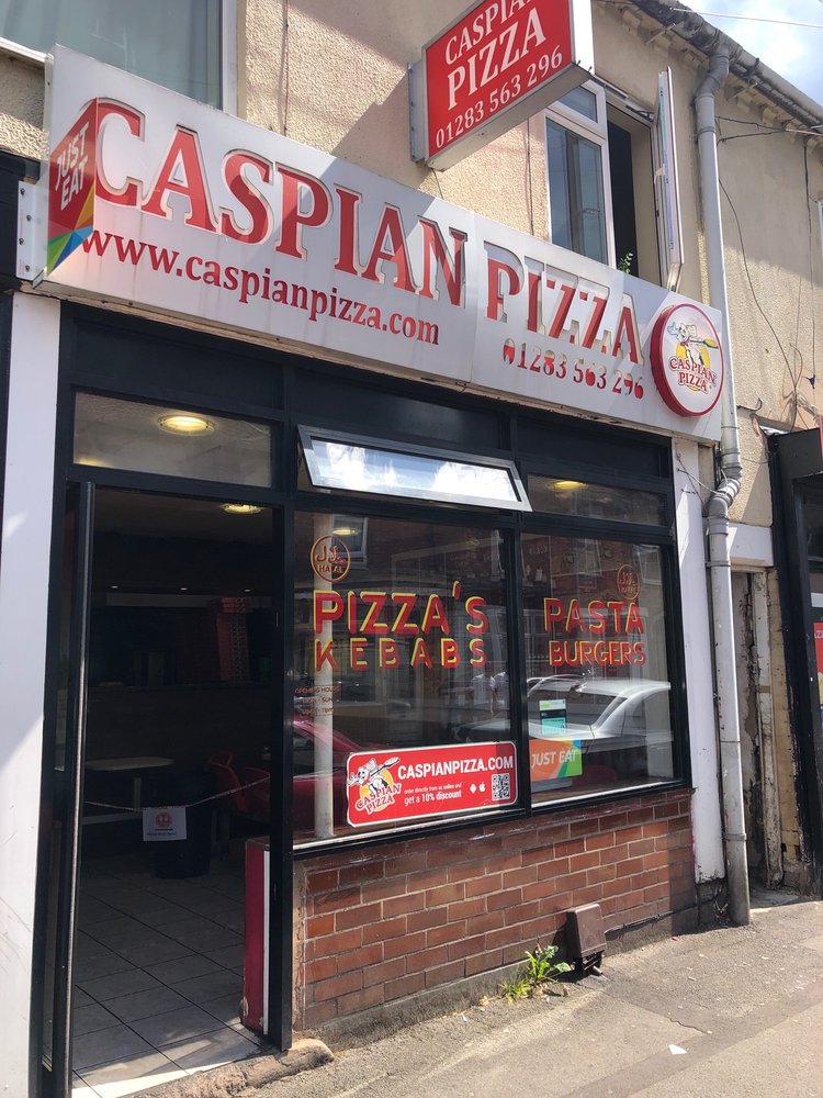 CASPIAN PIZZA 338 Uxbridge St, BurtononTrent, Staffordshire, United