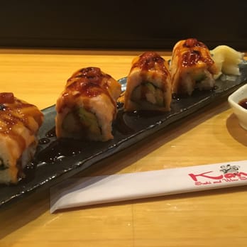 Sushi Kanpai - Ahhhh this was simple amazing to me! Baked salmon and then broiled with avocado/crab/cream cheese with spicy mayo! Delicious wow - Sushi Bars Near Me - Seattle, Washington