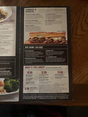 Menu photo 6 Outback Steakhouse National City, CA