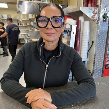 Sonora Grill - Waitress trying on my glasses, so sweet! - Mexican Near Me - Moreno Valley, California Sonora Grill - Waitress trying on my glasses, so sweet! - Mexican Near Me - Moreno Valley, California