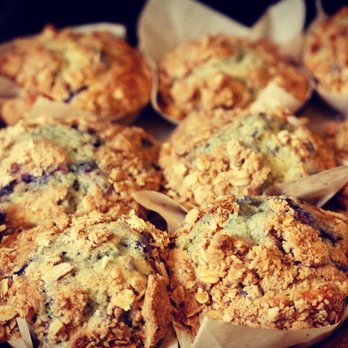 Captain Sawyer's - Maine Blueberry Streusel Muffins - Bed & Breakfast Near Me - Boothbay Harbor, Maine Captain Sawyer's - Maine Blueberry Streusel Muffins - Bed & Breakfast Near Me - Boothbay Harbor, Maine