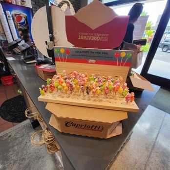 Capriotti's Sandwich Shop - Free lollipops for da kiddies! - Sandwiches Near Me - Honolulu, Hawaii Capriotti's Sandwich Shop - Free lollipops for da kiddies! - Sandwiches Near Me - Honolulu, Hawaii