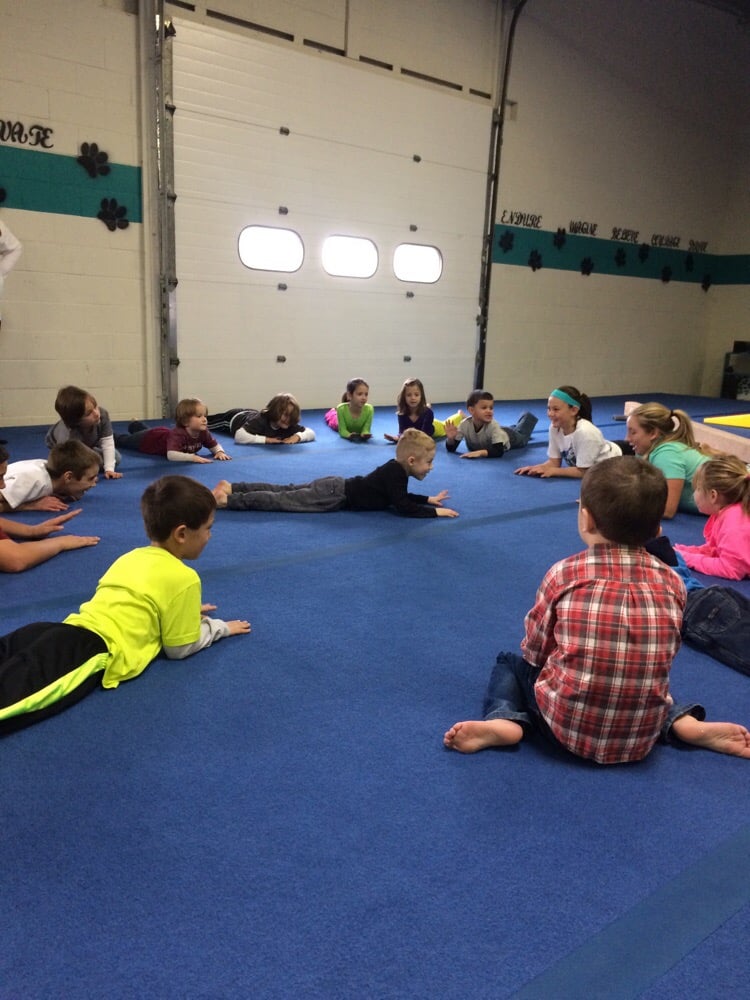 Jersey All-Star Gymnastics Logo