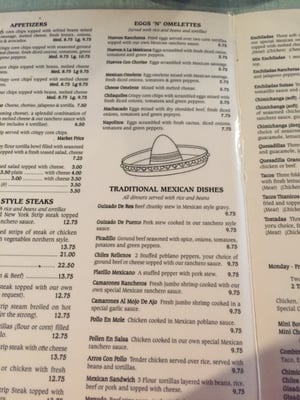 Menu photo 6 Rancho Grande Garden City, MI