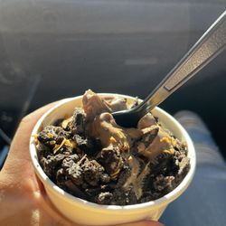 Slick Licks Ice Cream - Chocolate ice cream, crushed Oreos and toasted coconut