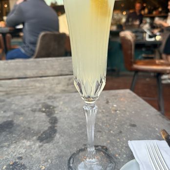 BLDG5 - French 75 with Hendricks Gin - New American Near Me - Baton Rouge, Louisiana BLDG5 - French 75 with Hendricks Gin - New American Near Me - Baton Rouge, Louisiana