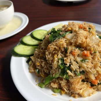 Nine And Night Thai Cuisine - Fried rice with soup - Thai Near Me - Buffalo, New York