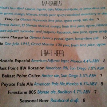 Panxa Cocina - Margaritas and Draft Beer - Cocktail Bars Near Me - Long Beach, California Panxa Cocina - Margaritas and Draft Beer - Cocktail Bars Near Me - Long Beach, California
