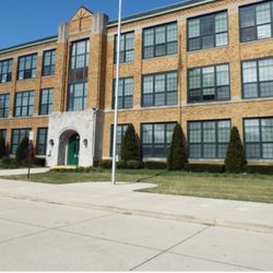 Eastpointe High School - This is a picture of East Detroit High School.