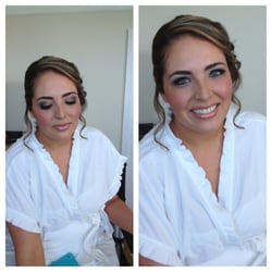 Aimee Ortega - Bridal Makeup using airbrush application in Miami.