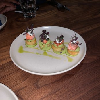 Guesthouse - Canapé on potato w/ avocado sauce - Cocktail Bars Near Me - Kentfield, California