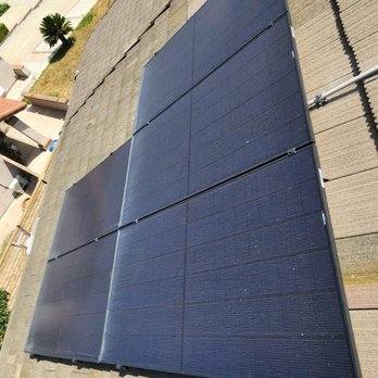 Clear Sky Solar Cleaning - Before - Solar Panel Cleaning Near Me