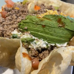 Hot Off the Grill - Taco salad without taco seasoned meat