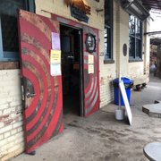 Photo of Wedge Brewing Company - Asheville, NC, United States. Bathrooms