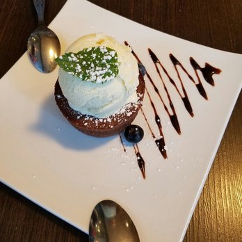 Castello - Chocalate soufle a la mode - Italian Near Me - Frome, SOM