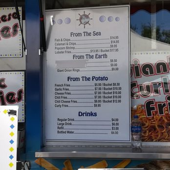 San Mateo County Fair - Food menu. - Festivals Near Me - San Mateo, California