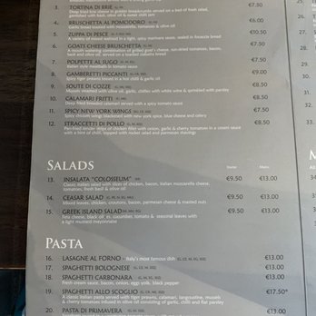 Il Colosseo - Italian Near Me - Athlone, WH