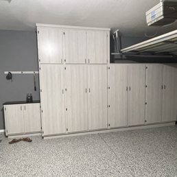 Cabinets installed by WVGC