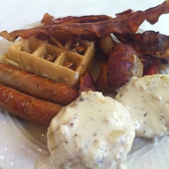 Georgia Brown's - brunch buffet offerings, plate one. - Southern Near Me - Washington, DC, District of Columbia