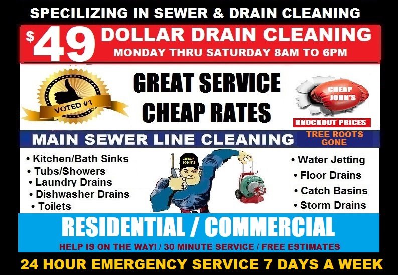 Slide of Cheap John's The Drain Professionals
