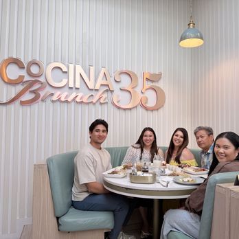 Cocina 35 - My family in my favorite booth - Mexican Near Me - San Diego, California Cocina 35 - My family in my favorite booth - Mexican Near Me - San Diego, California