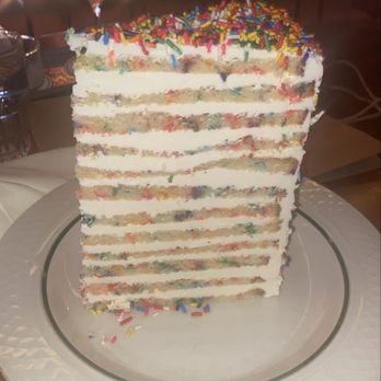Maison Pickle - 24 Layer Vanilla Confetti Cake - Cocktail Bars Near Me - New York, New York
