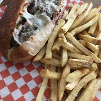 Backdoor Pizzeria - Philly Cheese Steak Sandwich - Pizza Near Me - Hockley, Texas