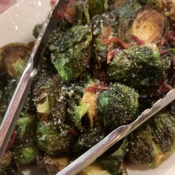 Buca di Beppo Italian Restaurant - Brussels Sprouts & Prosciutto - Italian Near Me - Universal City, California