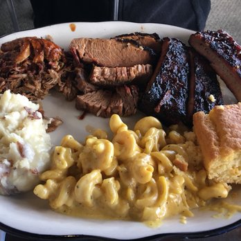 Firefly's BBQ - 3-Meat Combo; ribs, pulled pork, brisket - Barbeque Near Me - Marlborough, Massachusetts Firefly's BBQ - 3-Meat Combo; ribs, pulled pork, brisket - Barbeque Near Me - Marlborough, Massachusetts