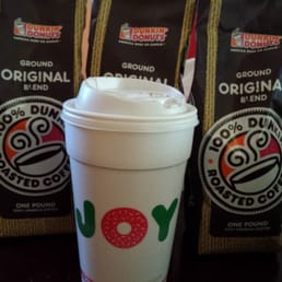 When I'm home I like to enjoy my favorite coffee when I'm out DD is where I stop.