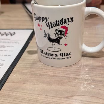 Hattie's Hat Restaurant - every coffee cup was unique - American Near Me - Seattle, Washington
