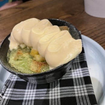 Lineage - Pandan Bread Pudding - Asian Fusion Near Me - Wailea, Hawaii