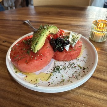 Andros Taverna - Watermelon and feta salad - Greek Near Me - Chicago, Illinois Andros Taverna - Watermelon and feta salad - Greek Near Me - Chicago, Illinois