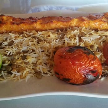 Atlas Mediterranean Kitchen - Chicken Koobideh with Basmati and my son's roasted tomato - Mediterranean Near Me - Simi Valley, California Atlas Mediterranean Kitchen - Chicken Koobideh with Basmati and my son's roasted tomato - Mediterranean Near Me - Simi Valley, California