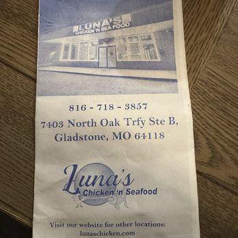 Luna's Chicken N' Seafood - Seafood Near Me - Gladstone, Missouri