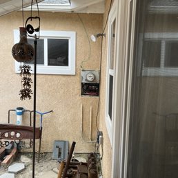 Old panel before removed