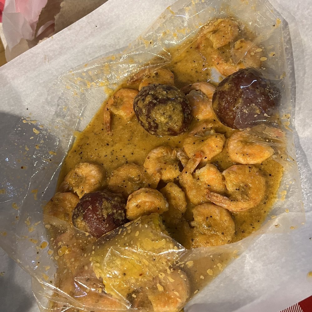 Lowcountry Lakeview - Combo A - Shrimp Combo with potatoes and corn in lemon-pepper sauce. - Cajun/Creole Near Me - Chicago, Illinois Lowcountry Lakeview - Combo A - Shrimp Combo with potatoes and corn in lemon-pepper sauce. - Cajun/Creole Near Me - Chicago, Illinois