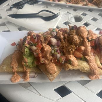 Plantbaed Cafe - Loaded nachos - Vegan Near Me - Atlanta, Georgia Plantbaed Cafe - Loaded nachos - Vegan Near Me - Atlanta, Georgia