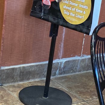 Cold Stone Creamery - Wall paper and tile cover in filth - Ice Cream & Frozen Yogurt Near Me - Peoria, Illinois