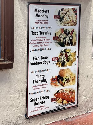Menu photo 4 El Super Burrito Pasadena, CA