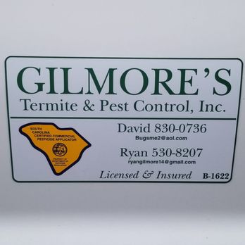 Gilmore's Termite & Pest Control INC. - Home Inspectors Near Me - Charleston, South Carolina Gilmore's Termite & Pest Control INC. - Home Inspectors Near Me - Charleston, South Carolina