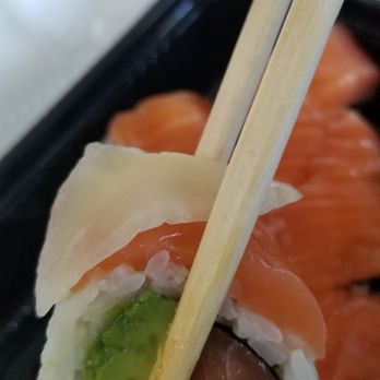 Ryoshin Sushi - Inside of 49'er roll. - Sushi Bars Near Me - Belmont, California Ryoshin Sushi - Inside of 49'er roll. - Sushi Bars Near Me - Belmont, California