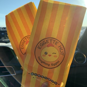 Eggette Hut - Brown Sugar Mochi Eggette & Salted Egg York Eggette - Desserts Near Me - Markham, Ontario