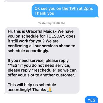 Graceful Maid Service - Third confirmation of services - Home Cleaning Near Me - Plano, Texas Graceful Maid Service - Third confirmation of services - Home Cleaning Near Me - Plano, Texas