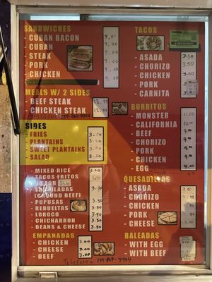 Menu photo 1 Cubamex Cape Coral, FL