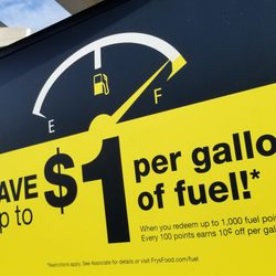 Savings if you shop at Fry's and use those rewards on fuel!