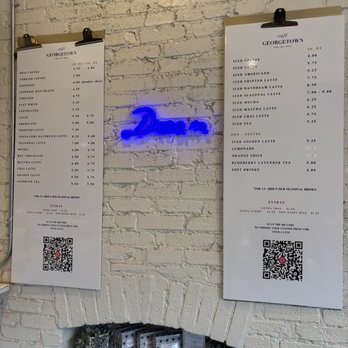 Café Georgetown - Menu - Coffee & Tea Near Me - Washington, DC, District of Columbia