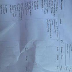 AccessONE Solutions - Electronic Repair Shop - They void the rush fee since they took forever