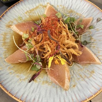 Tenmaya Japanese Restaurant - Crispy Onion Albacore Plate - Japanese Near Me - Eastvale, California Tenmaya Japanese Restaurant - Crispy Onion Albacore Plate - Japanese Near Me - Eastvale, California