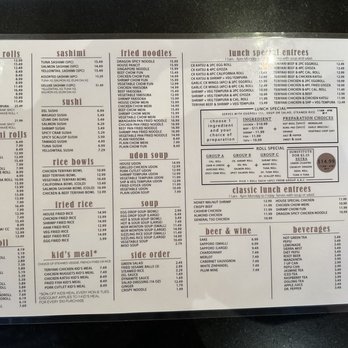 China Bento - Menu (back) - Chinese Near Me - Chula Vista, California China Bento - Menu (back) - Chinese Near Me - Chula Vista, California